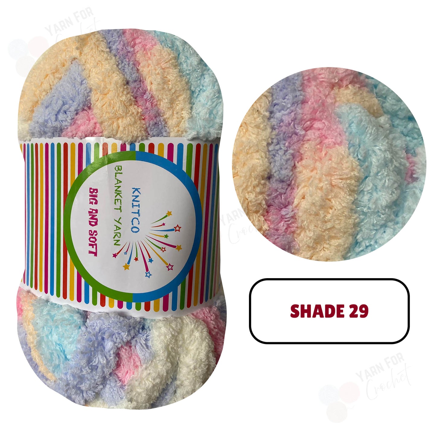 Knitco Big & Soft Yarn Blanket - 250g