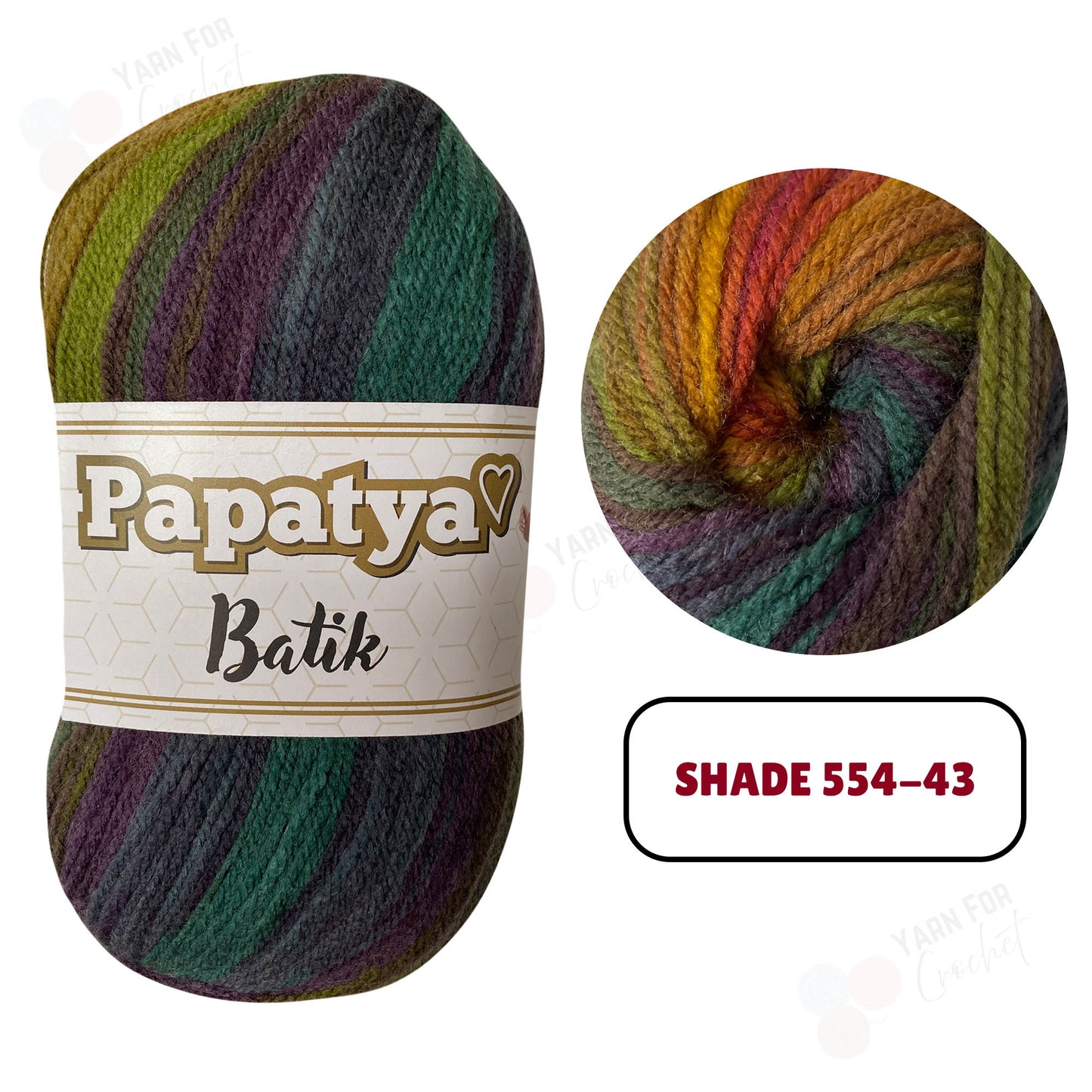 Papatya Batik DK Yarn - (5 x 100g)