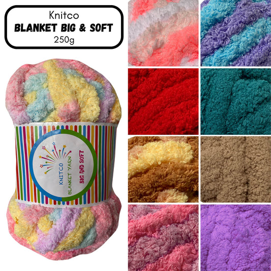 Knitco Big & Soft Yarn Blanket - 250g