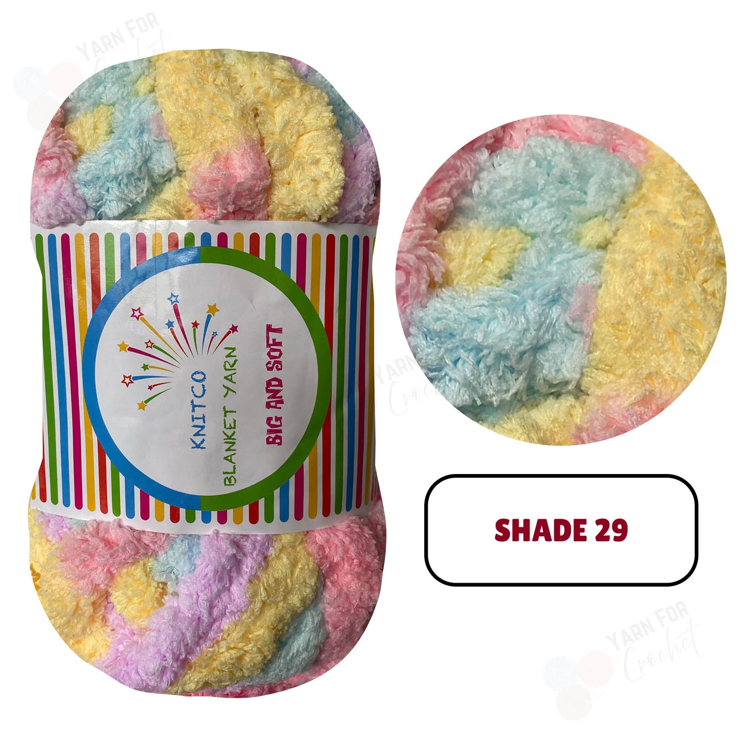 Knitco Big & Soft Yarn Blanket - 250g