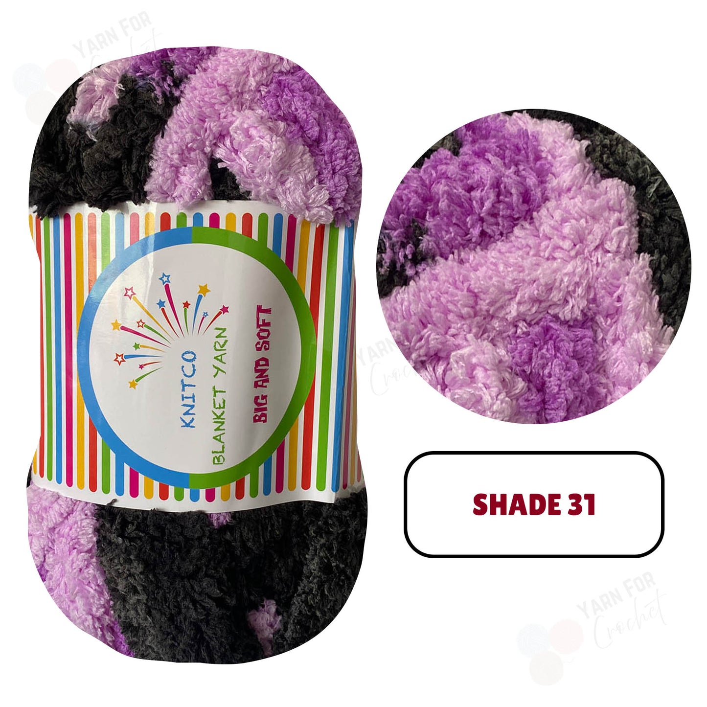 Knitco Big & Soft Yarn Blanket - 250g