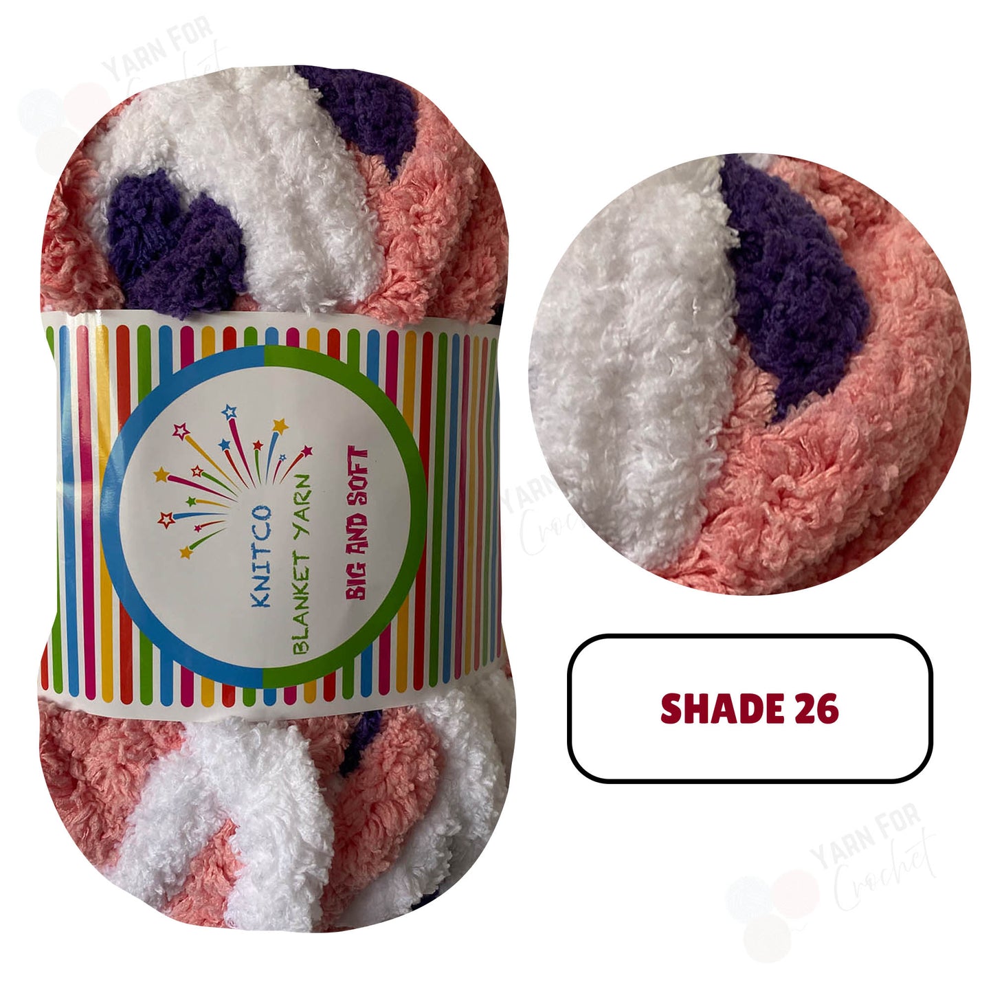 Knitco Big & Soft Yarn Blanket - 250g