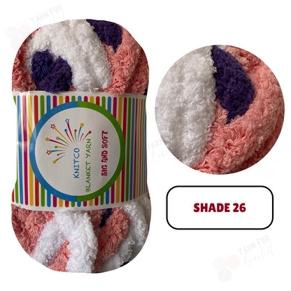 Knitco Big & Soft Yarn Blanket - 250g