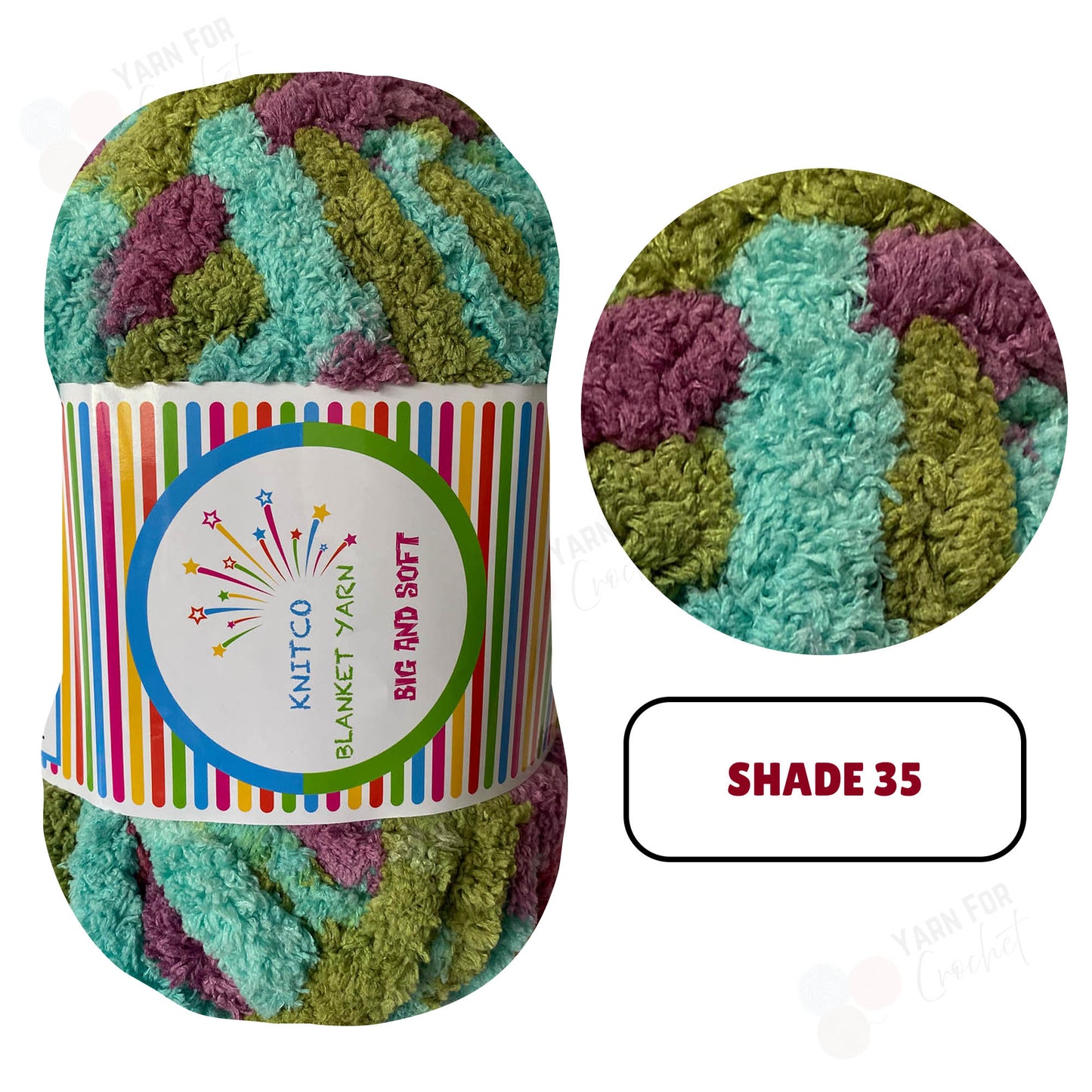 Knitco Big & Soft Yarn Blanket - 250g