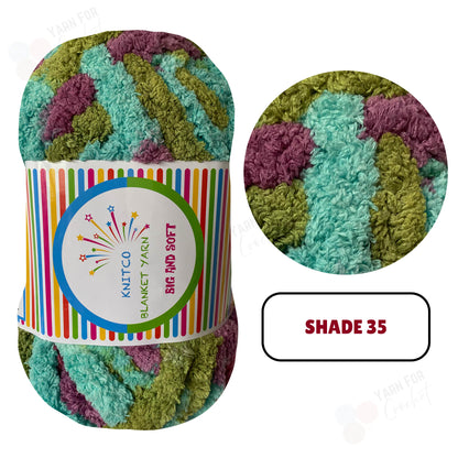 Knitco Big & Soft Yarn Blanket - 250g