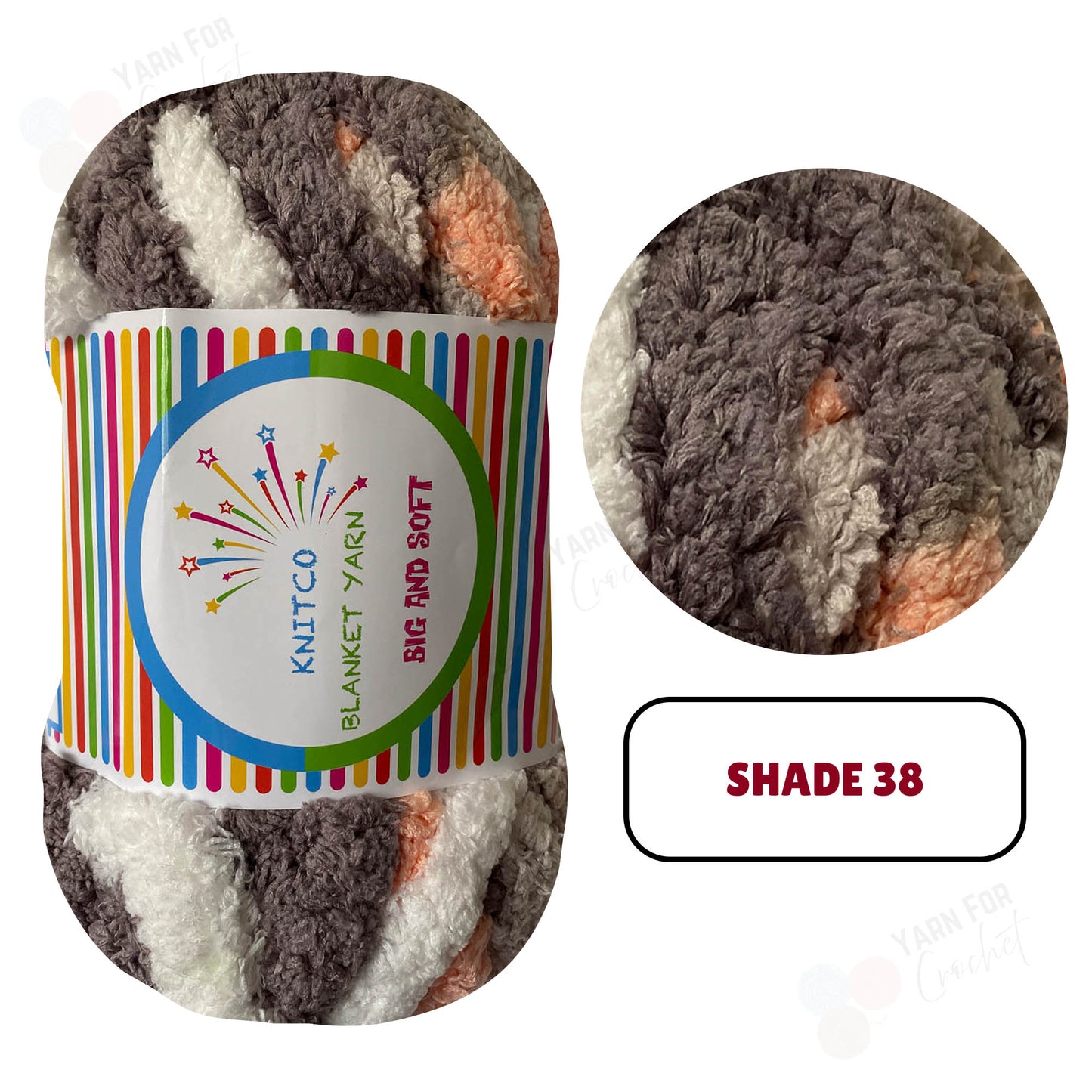 Knitco Big & Soft Yarn Blanket - 250g
