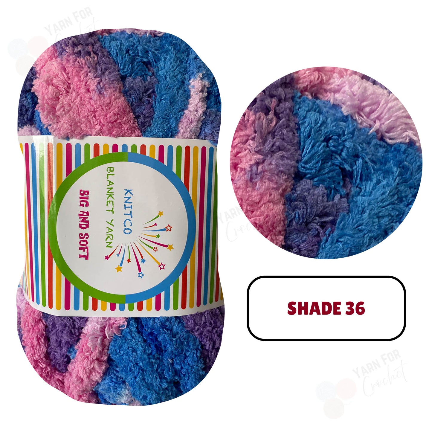Knitco Big & Soft Yarn Blanket - 250g