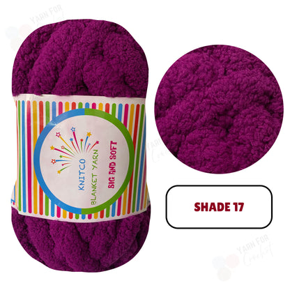 Knitco Big & Soft Yarn Blanket - 250g