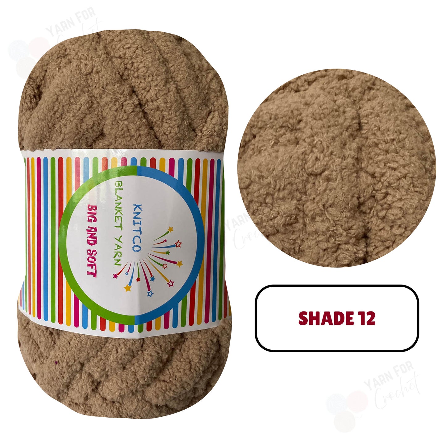 Knitco Big & Soft Yarn Blanket - 250g