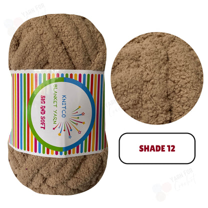 Knitco Big & Soft Yarn Blanket - 250g
