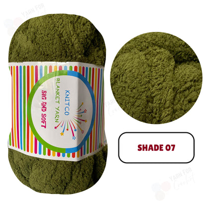 Knitco Big & Soft Yarn Blanket - 250g