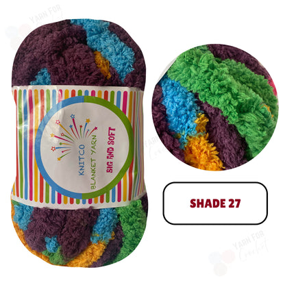 Knitco Big & Soft Yarn Blanket - 250g
