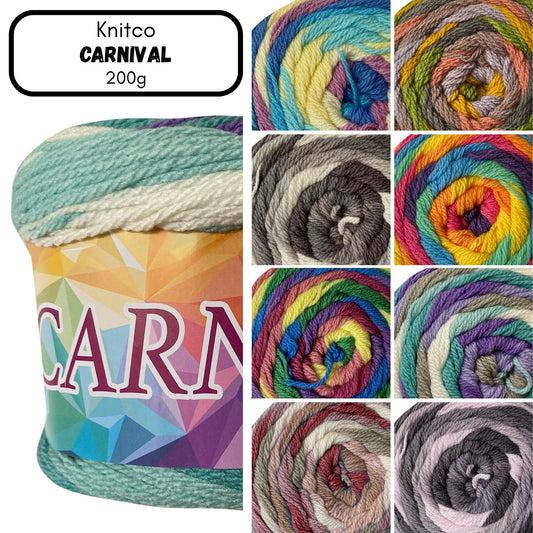 Knitco Carnival Yarn - 200g