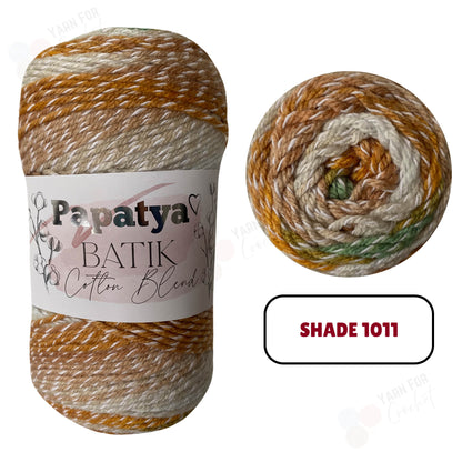 Papatya Batik Cotton Blend DK Yarn - (5 x 100g)