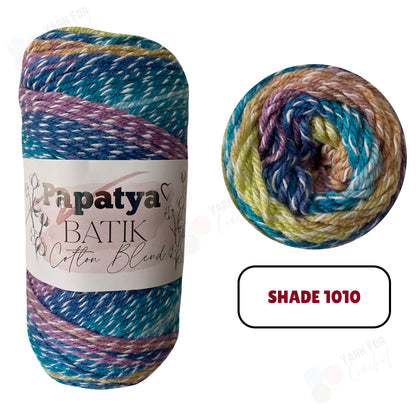 Papatya Batik Cotton Blend DK Yarn - (5 x 100g)