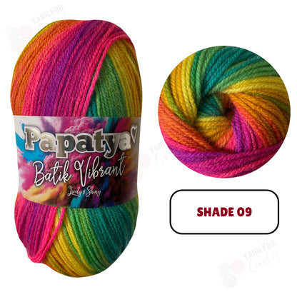 Papatya Batik Vibrant DK Yarn - (5 x 100g)