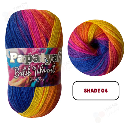 Papatya Batik Vibrant DK Yarn - (5 x 100g)