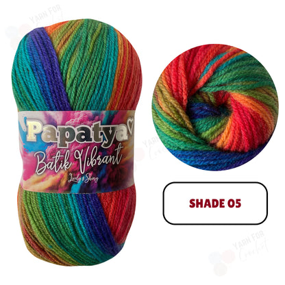 Papatya Batik Vibrant DK Yarn - (5 x 100g)