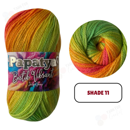 Papatya Batik Vibrant DK Yarn - (5 x 100g)